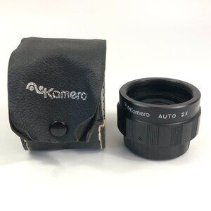 Kamero Auto 2X Converter Camera Lens w/ Case